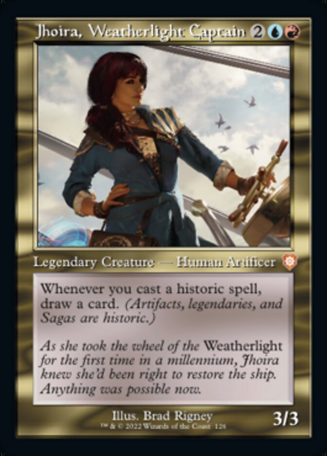 Jhoira, Weatherlight Captain (Retro) [The Brothers' War Commander] | Jack's On Queen