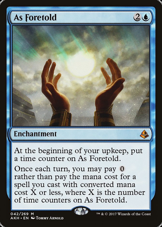 As Foretold [Amonkhet] | Jack's On Queen