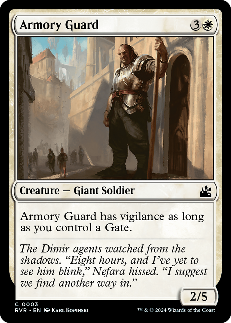 Armory Guard [Ravnica Remastered] | Jack's On Queen