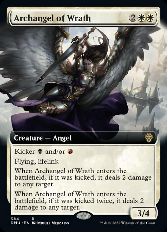 Archangel of Wrath (Extended Art) [Dominaria United] | Jack's On Queen