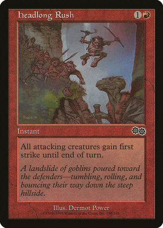 Headlong Rush [Urza's Saga] | Jack's On Queen