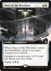 Maul of the Skyclaves (Extended Art) [Zendikar Rising] | Jack's On Queen