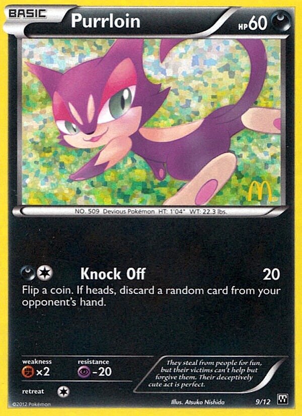 Purrloin (9/12) [McDonald's Promos: 2012 Collection] | Jack's On Queen