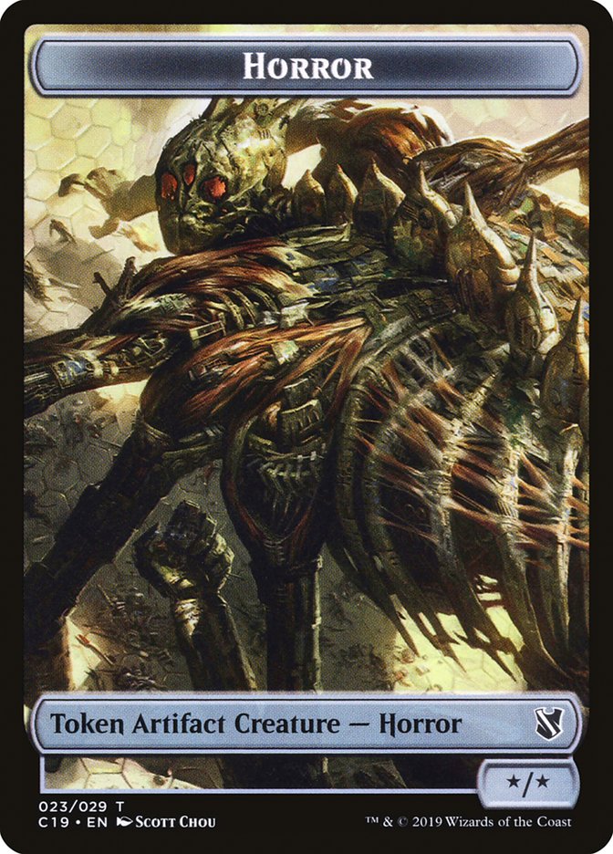 Horror [Commander 2019 Tokens] | Jack's On Queen