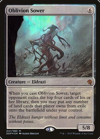Oblivion Sower [Duel Decks: Zendikar vs. Eldrazi] | Jack's On Queen
