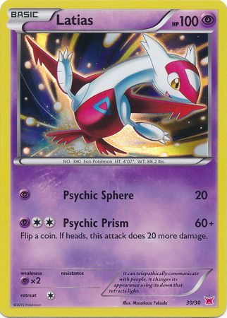 Latias (30/30) [XY: Trainer Kit 2 - Latias] | Jack's On Queen