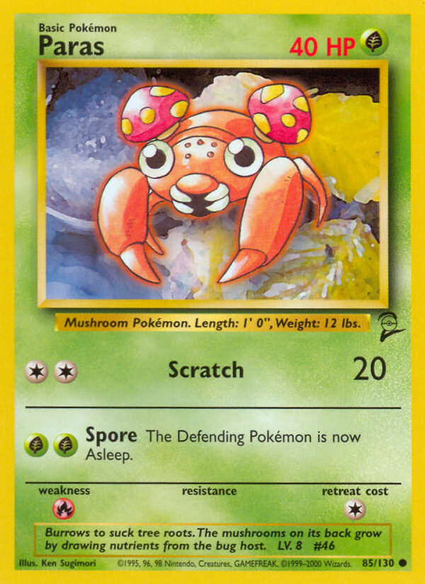 Paras (85/130) [Base Set 2] | Jack's On Queen