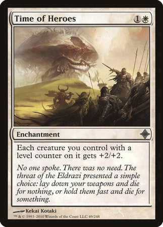 Time of Heroes [Rise of the Eldrazi] | Jack's On Queen
