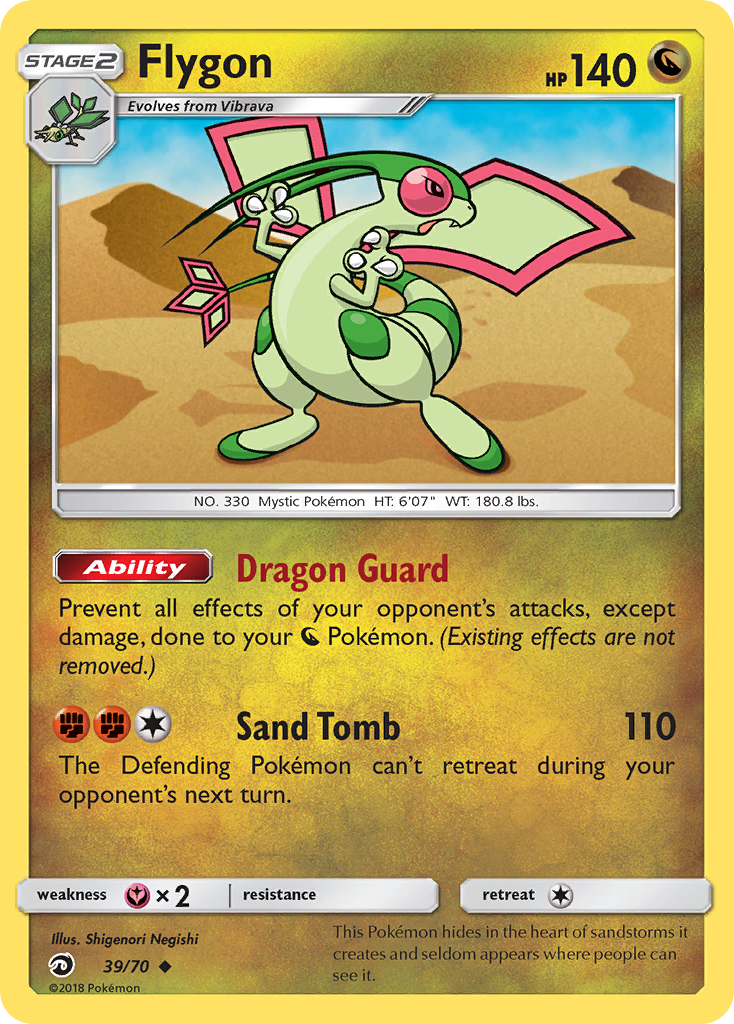 Flygon (39/70) [Sun & Moon: Dragon Majesty] | Jack's On Queen