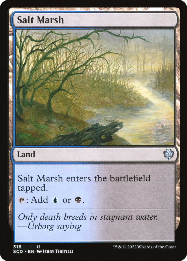 Salt Marsh [Starter Commander Decks] | Jack's On Queen