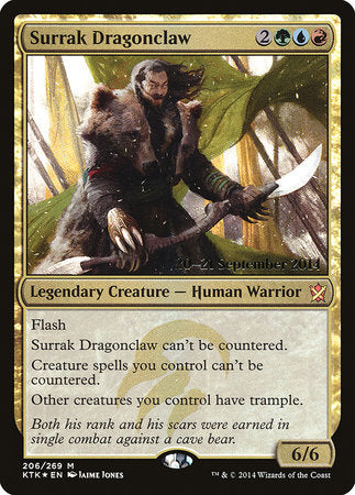 Surrak Dragonclaw [Khans of Tarkir Promos] | Jack's On Queen