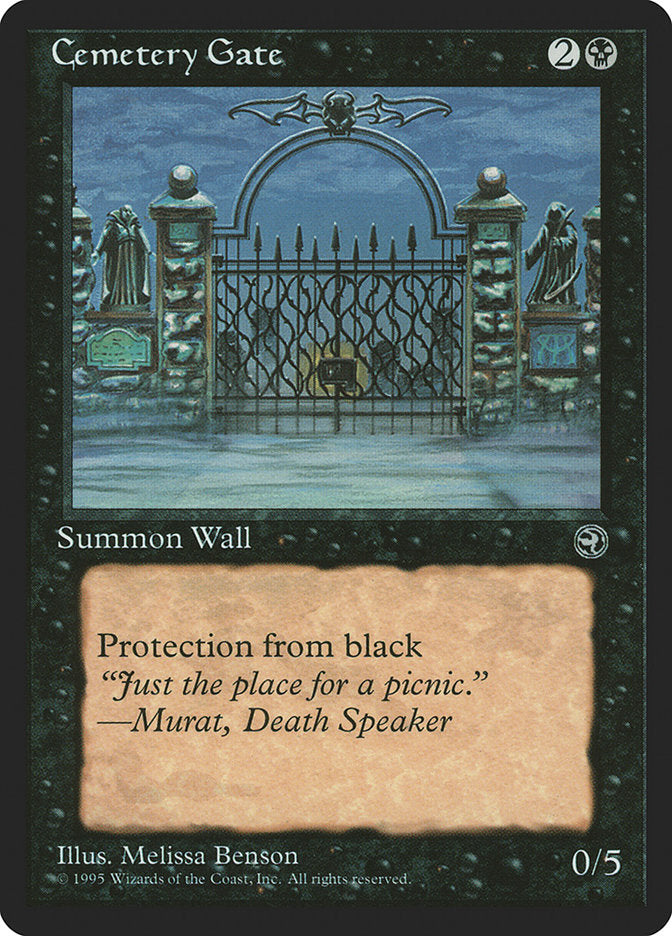 Cemetery Gate (Murat Flavor Text) [Homelands] | Jack's On Queen