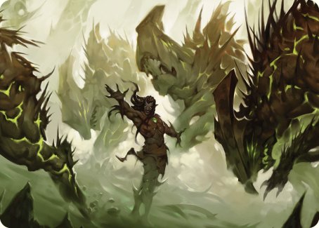 Ezuri's Predation Art Card [Commander Masters Art Series] | Jack's On Queen
