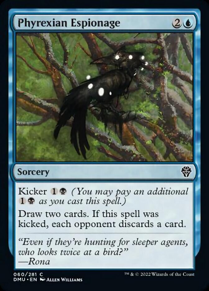 Phyrexian Espionage [Dominaria United] | Jack's On Queen
