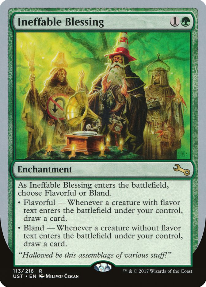 Ineffable Blessing ("choose Flavorful or Bland") [Unstable] | Jack's On Queen