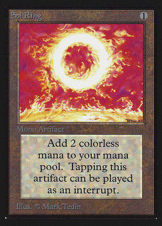 Sol Ring (IE) [Intl. Collectors’ Edition] | Jack's On Queen