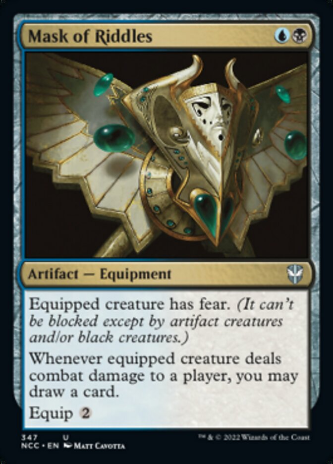 Mask of Riddles [Streets of New Capenna Commander] | Jack's On Queen