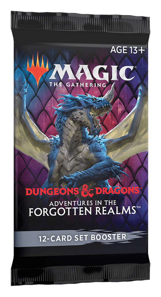 MTG ADV FORGOTTEN REALMS SET BOOSTER PACK Jack's On Queen MTG ADV FORGOTTEN REALMS SET BOOSTER PACK Jack's On Queen