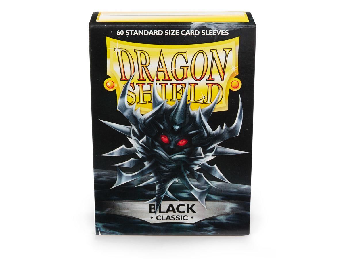Dragon Shield Classic Black ‘Locus’ – (60ct) | Jack's On Queen