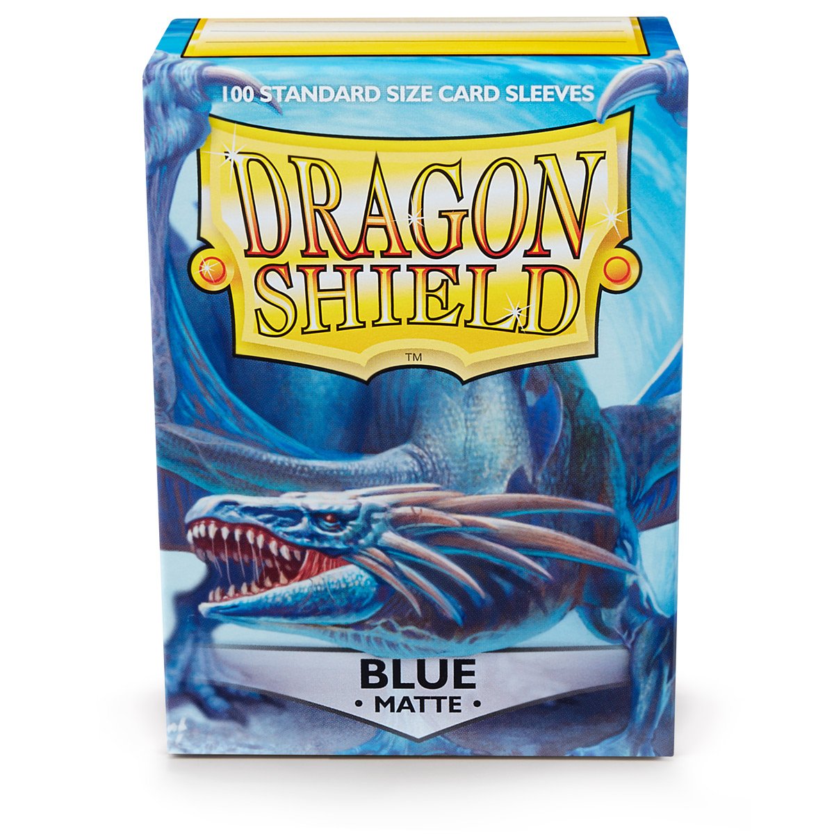 Dragon Shield Standard Matte Blue ‘Dennaesor’ – (100ct) | Jack's On Queen