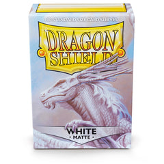 Dragon Shield Standard Matte White ‘Bounteous’ – (100ct) | Jack's On Queen