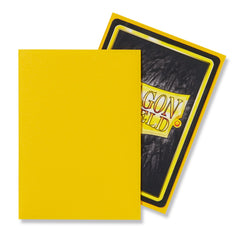 Dragon Shield Standard Matte Yellow ‘Elichaphaz’ – (100ct) | Jack's On Queen