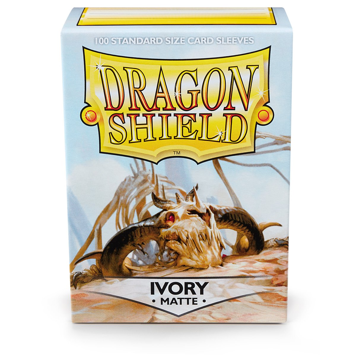 Dragon Shield Standard Matte Ivory ‘Ogier’ – (100ct) | Jack's On Queen