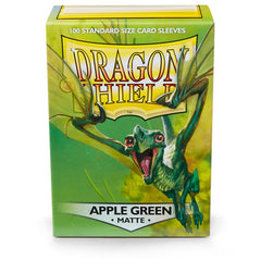 Dragon Shield Standard Matte Apple Green ‘Eliban’ – (100ct) | Jack's On Queen