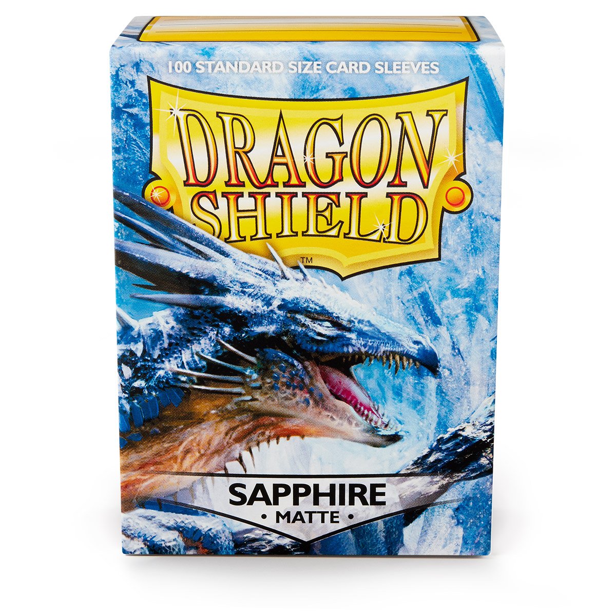 Dragon Shield Standard Matte Sapphire ‘Roiin & Royenna’ – (100ct) | Jack's On Queen