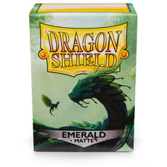 Dragon Shield Standard Matte Emerald ‘Rayalda’ – (100ct) | Jack's On Queen