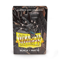 Dragon Shield Japanese Matte Black ‘Sokush’ – (60ct) | Jack's On Queen