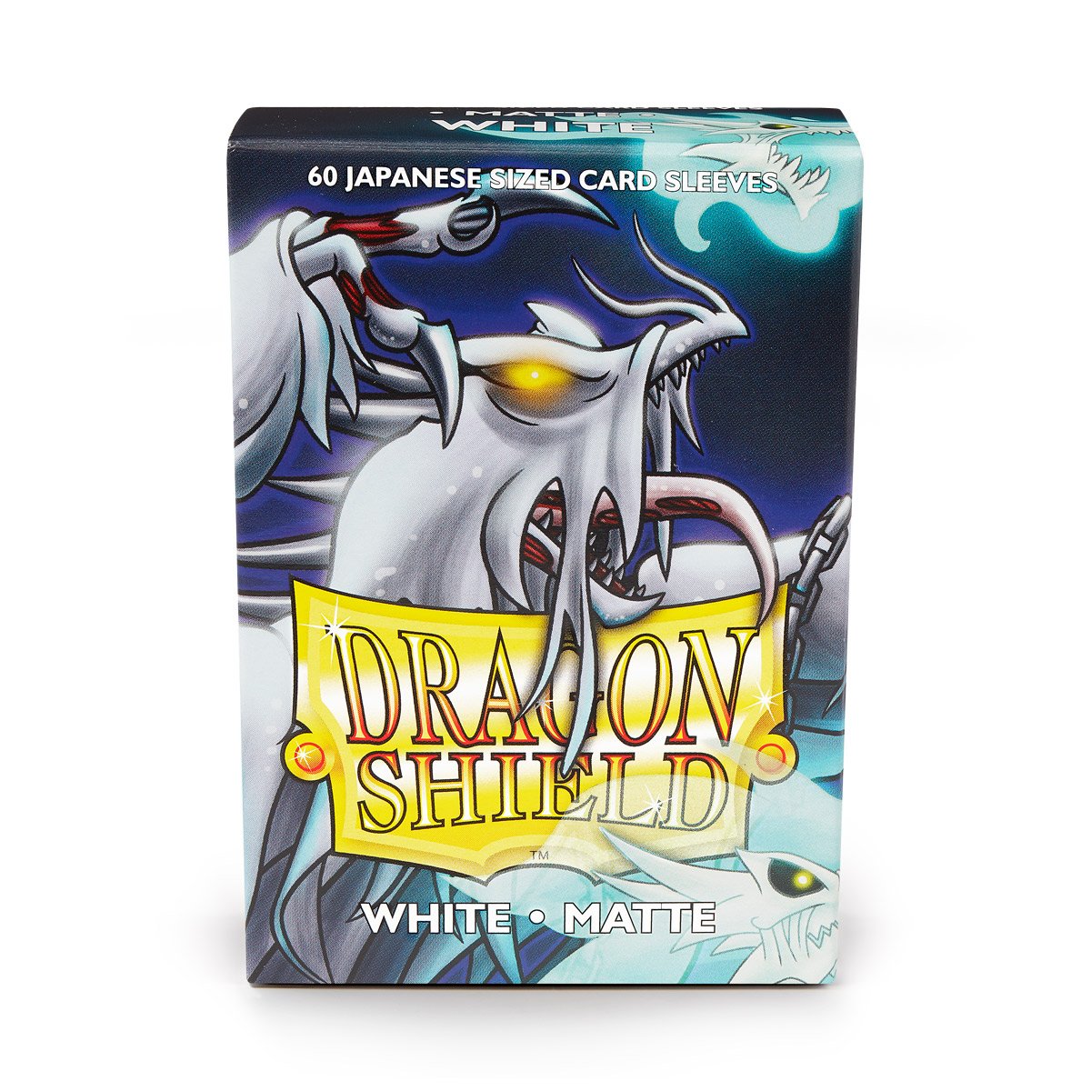 Dragon Shield Japanese Matte White ‘Yulinga’ – (60ct) | Jack's On Queen