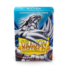 Dragon Shield Japanese Matte Silver ‘Stegazill’ – (60ct) | Jack's On Queen