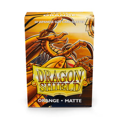 Dragon Shield Japanese Matte Orange ‘Kurang’ – (60ct) | Jack's On Queen