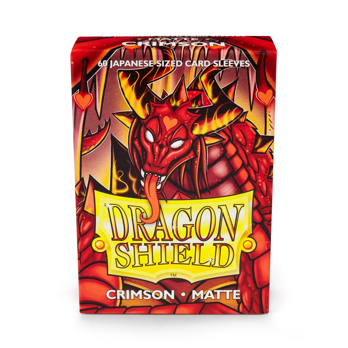 Dragon Shield Japanese Matte Crimson ‘Elohaen’ – (60ct) | Jack's On Queen