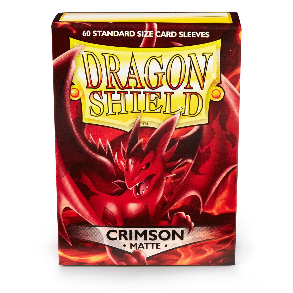 Dragon Shield Standard Matte Crimson ‘Logi’ – (60ct) | Jack's On Queen