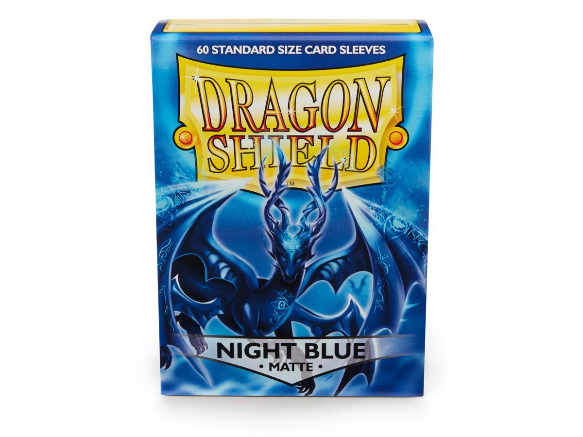 Dragon Shield Standard Matte Night Blue ‘Xon’ – (60ct) | Jack's On Queen