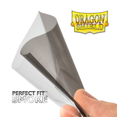 Dragon Shield Standard Perfect Fit Toploader Smoke ‘Fuligo’ – (100ct) | Jack's On Queen