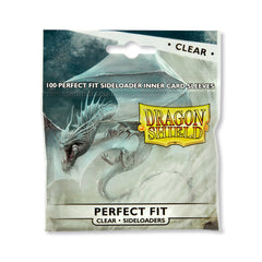 Dragon Shield Standard Perfect Fit Toploader Clear ‘Sanctus’ – (100ct) | Jack's On Queen