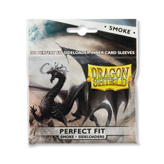 Dragon Shield Standard Perfect Fit Sideloader Smoke  ‘Shinon’ – (100ct) | Jack's On Queen