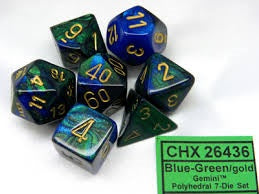 LUSTROUS 7-DIE SET DARK BLUE/GREEN | Jack's On Queen