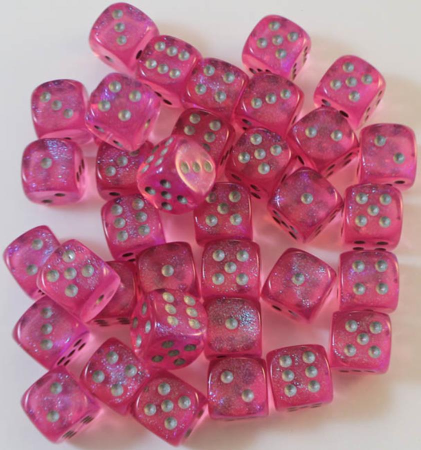 Chessex: D6 Borealis™ Dice Set - 16mm | Jack's On Queen