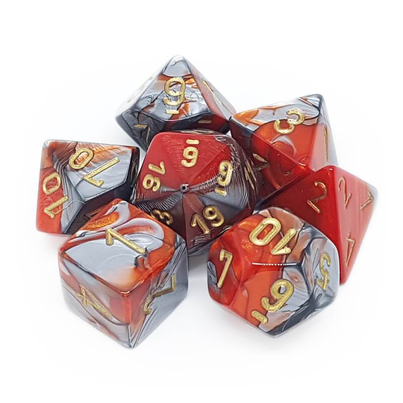 CHESSEX: D6 Gemini™ DICE SETS - 12mm | Jack's On Queen
