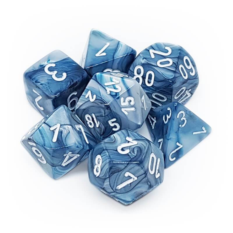 Chessex: Polyhedral Lustrous™Dice sets | Jack's On Queen