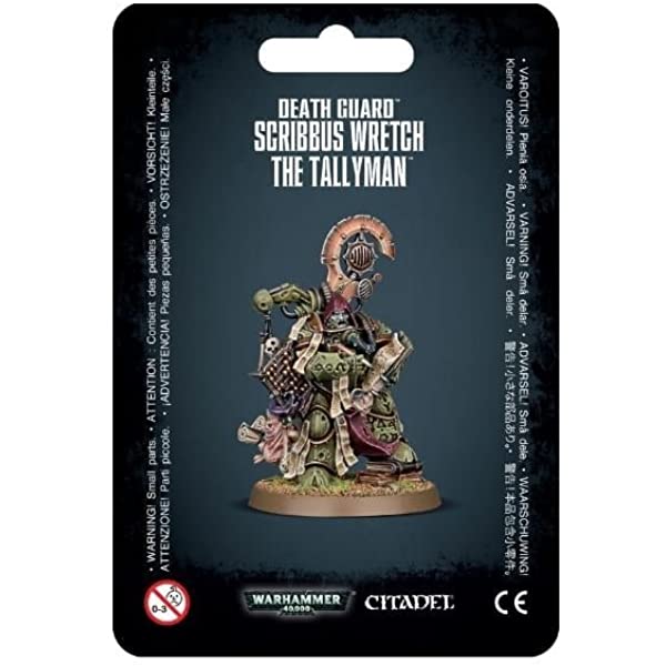 Warhammer 40,000 Death Guard: Scribbus Wretch the Tallyman | Jack's On Queen