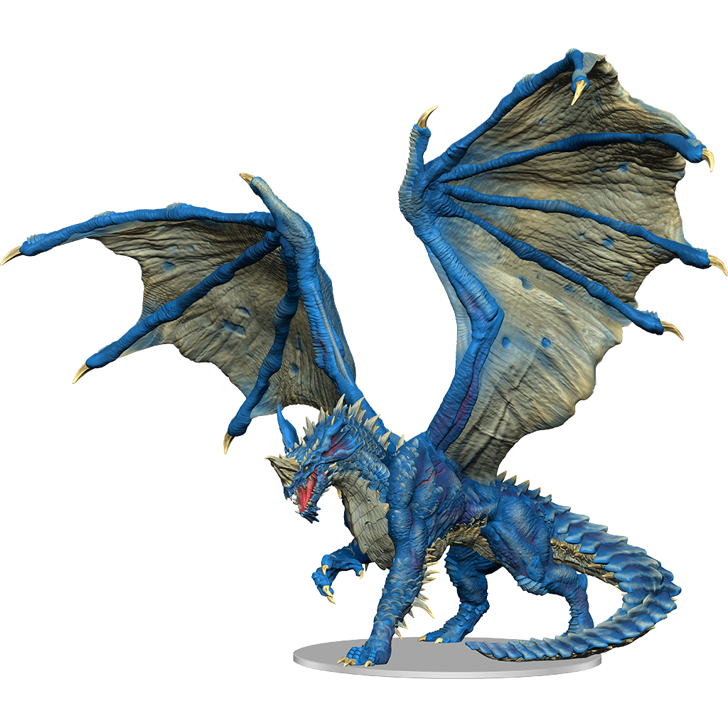 DND ICONS: ADULT BLUE DRAGON PREMIUM | Jack's On Queen