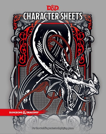 DND RPG CHARACTER SHEETS | Jack's On Queen