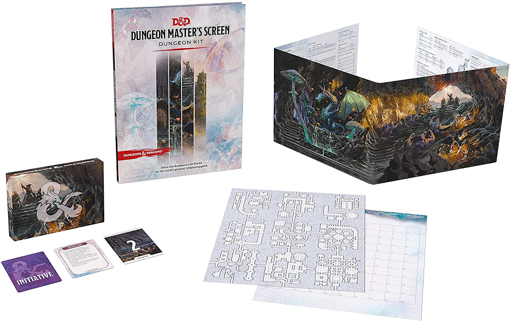 DND RPG DUNGEON MASTER'S SCREEN DUNGEON KIT | Jack's On Queen