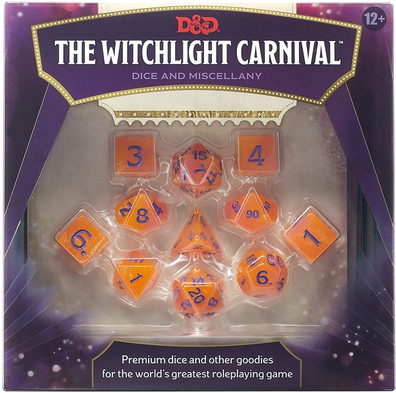 DND RPG WITCHLIGHT CARNIVAL DICE SET | Jack's On Queen