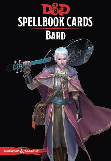 DND SPELLBOOK CARDS BARD 2ND EDITION | Jack's On Queen